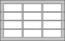 Modern Glass Garage Door Model 8800 Over The Top Garage Doors